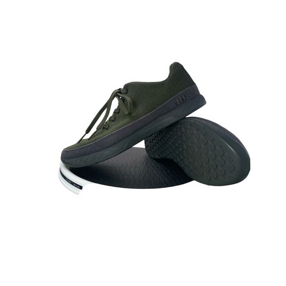 NOBULL Olive Canvas Trainers Men’s 10 Women’s Size 11.5 Sneakers - Picture 1 of 10